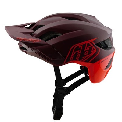 Troy Lee Designs Flowline SE MIPS Helm, Badge, maroon, XS/S | 53-56cm