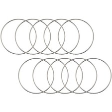 10 Pack 4 Inch Silver Dream Catcher Metal Rings Floral Hoops Wreath Macrame4271