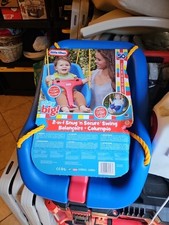 Little Tikes 2-in-1 Snug 'n Secure Swing, Blue with Yellow Rope