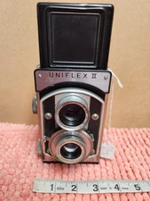 VTG 1948 Uniflex II TLR Camera w/ 75mm Lens Uniflex II Camera ESTATE
