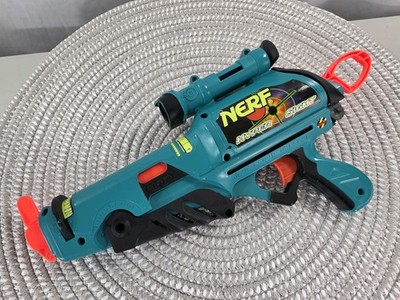 Hasbro Vintage 1998 NERF Expand-a-Blast Hyper Sight Dart Blaster Gun (NO DARTS)
