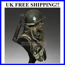1/10 Resin Unpainted model Kit, military theme, bust of U.S. 101st Airborne D...