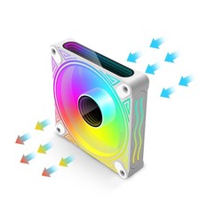 PC ARGB Cooling Fan 12cm 12V 4Pin Quiet Coolers PWM Temperature Control