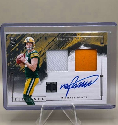 2024 Panini Impeccable Michael Pratt  (RPA) /75 Helmet Patch Auto RC