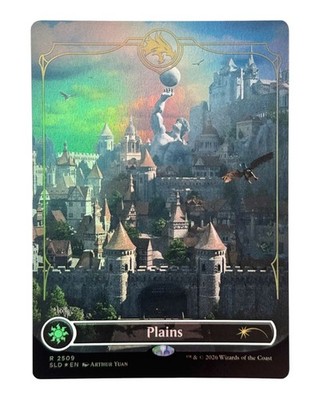 MTG | Plains / Ebene | Baldur s Gate | Secret Lair | Foil | NM | EN