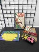 1966 Tarzan Cartoon Kit, 100 Complete Made By Colorforms