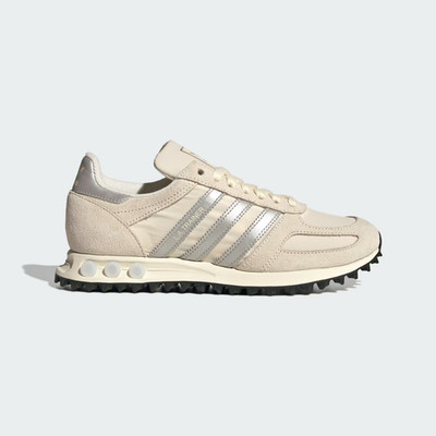 adidas Originals Damen LA SNEAKER OG Schuhe in Wonder White/Silver Metallic