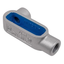 ABB LL27-G Ocal LL-Type Conduit Body 3/4 in 2 Hub PVC