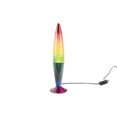 Lavalampe »Rainbow Rocket«.