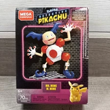 Mega Construx GHH03: Pokemon Detective Pikachu Mr. Mime - 2019 Unopened Set