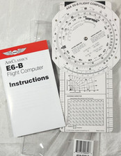 ASA Air Classics - Student Pilot Navigation Tool - E6-B  Paper   Flight Computer