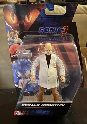 Sonic The Hedgehog 3 Movie Gerald Robotnik  5  Action Figure