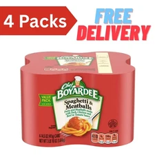 Chef Boyardee Spaghetti & Meatballs in Tomato Sauce, Ready-to-Eat Meal, 14.5 oz.