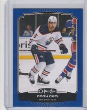 2022-23 OPC Hockey Blue #394 Cody Ceci - Edmonton Oilers
