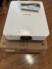 SONY VPL-FHZ55 3LCD 4000 Lumens WUXGA Laser Projector 11000 Hours Lens Replaced