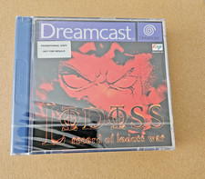 new sealed dreamcast promotional game lodoss record of lodoss war, collectors