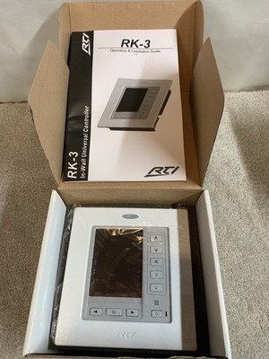 RTI RK3 In-Wall Touch Panel Keypad 3.5 Inch Touchscreen