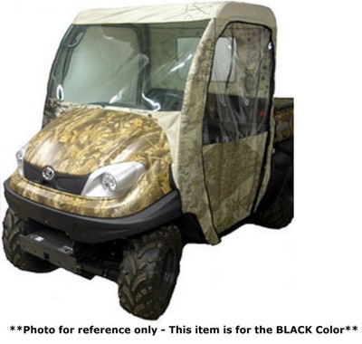 Kubota RTV 400 500 UTV Full Cabin Cab Enclosure System | Made to Order | Black