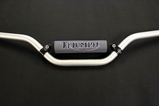 Triumph Tiger Cub bar pads embroidered - 22cm - Classic Trials - Made in UK