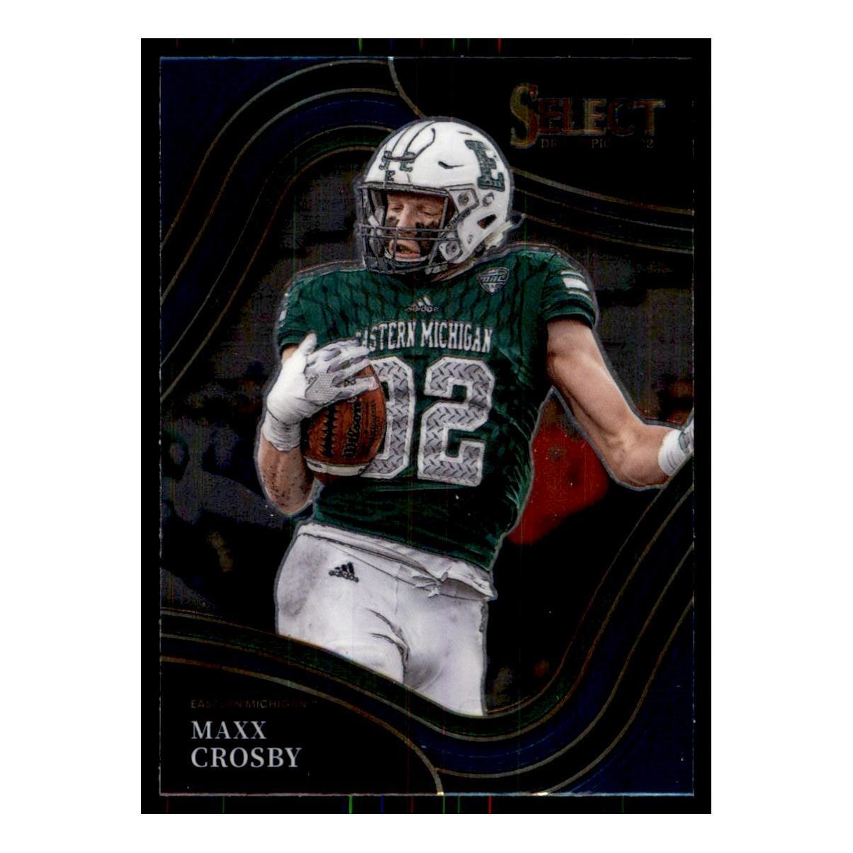 2022 Panini Select Draft Picks #189 Maxx Crosby Eastern Michigan Eagles | eBay