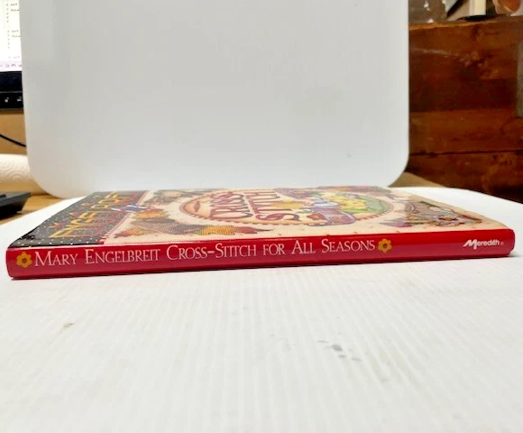 Mary Engelbreit Cross Stich For All Seasons Hardcover Book Patterns FC-41-1 - Image 3 of 4