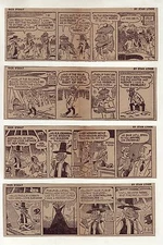 Rick O'Shay by Stan Lynde - 14 scarce daily comic strips from January 1960