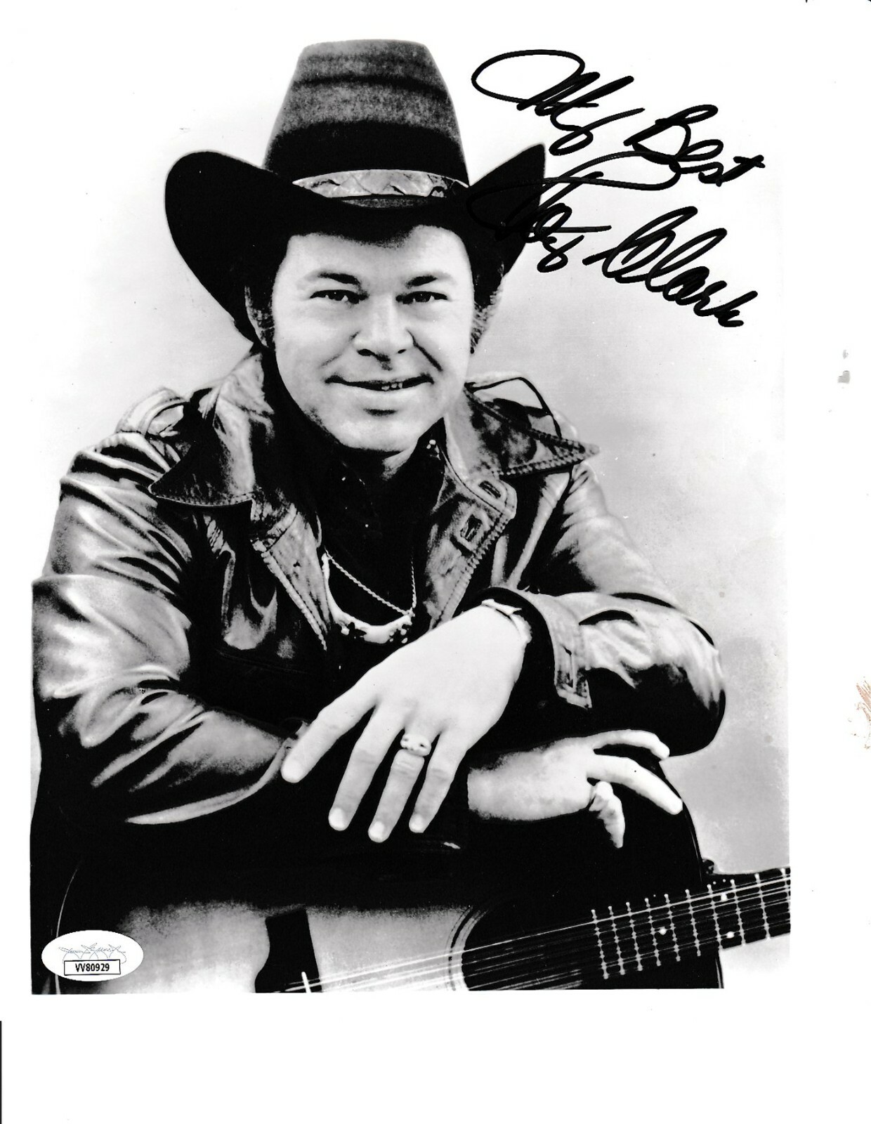 Roy Clark Autographed Signed HEE HAW COUNTRY MUSIC 8 X 10 PHOTO JSA COA 