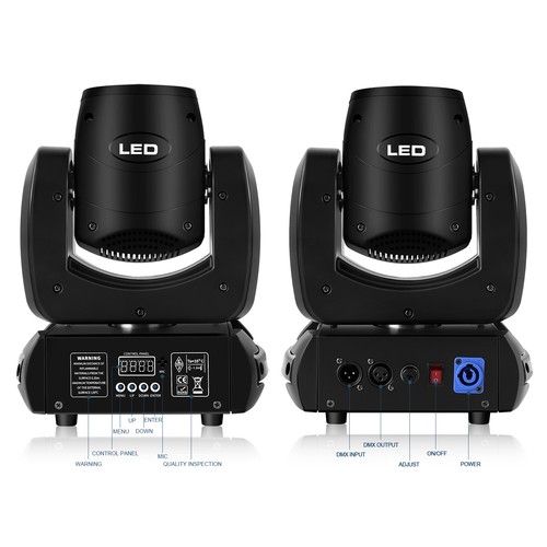 150W LED Moving Head Lights 18Prism RGBW Gobo Beam Stage Spot Light DJ Disco DMX - Picture 10 of 12