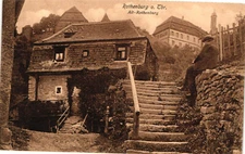 Vintage Unposted Postcard ROTHENBURG o. Tbr. Alt Rothenburg