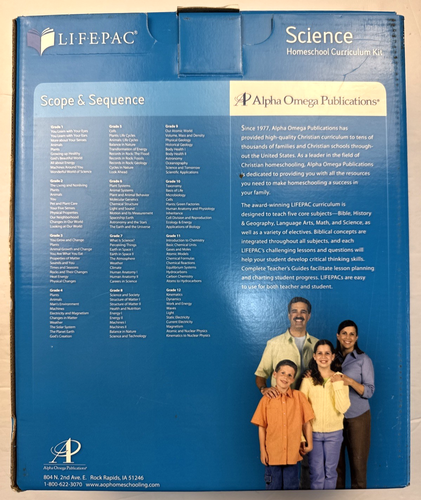 LIFEPAC 5th Grade Science Homeschool Curriculum Kit 10 Student Books 1 Teacher's - Picture 9 of 9