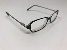 St Moritz Eyeglasses CANTEL BLACK/CRYSTAL FRAMES ONLY 51-17-135 Flex Hinge V124