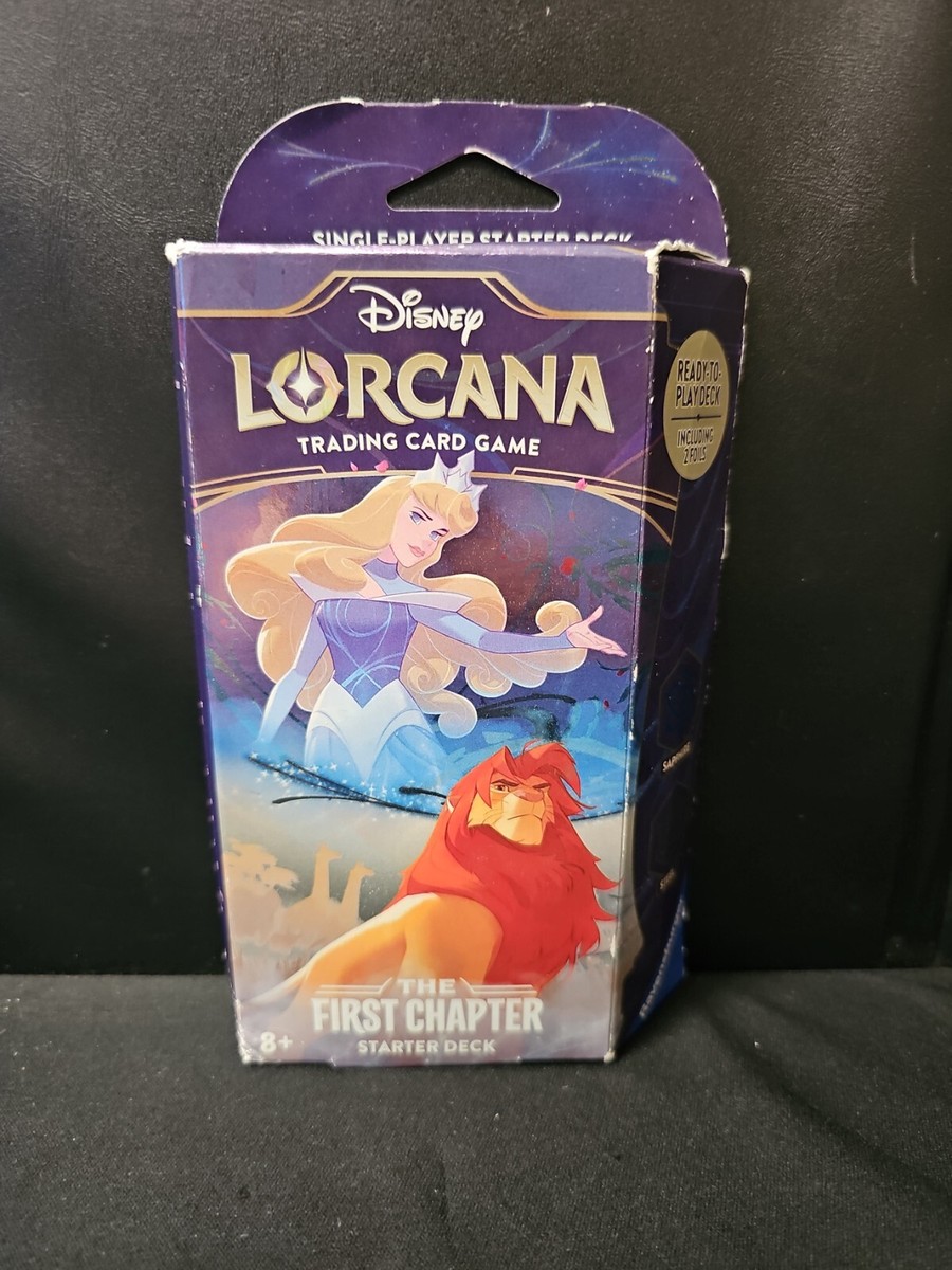 新品lorcana the first chapter staster deck Lorcana: The First Chapter Starter Deck - Amber & Amethyst