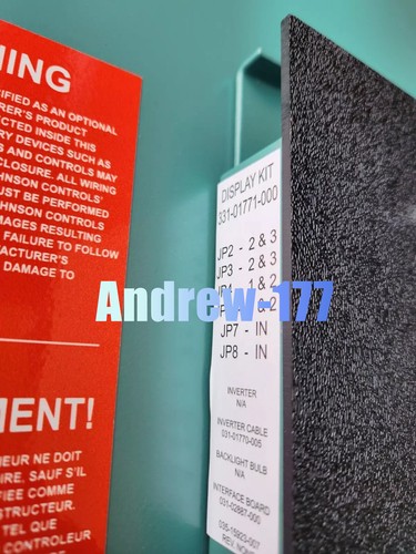 York 331-01771-000 Brand New display screen 331 01771 000 - Picture 2 of 3