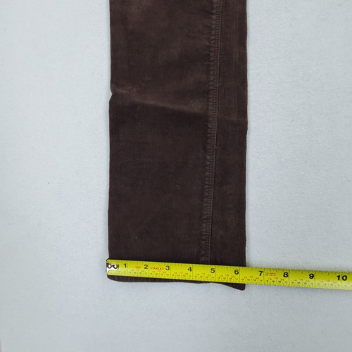 Madewell Jeans Damen Gr. 24 braun Cord Rail Straight Low Rise Zip Fly NEU - Bild 8 von 12