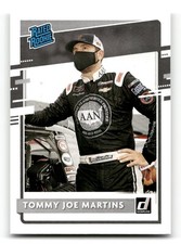 2021 Panini Donruss NASCAR - Rated Rookie #37 Tommy Joe Martins (RC)