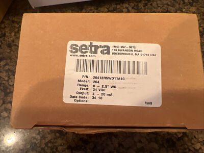 Setra DPT2641-2R5D 26412R5WD11A1C  Pressure Transducer new