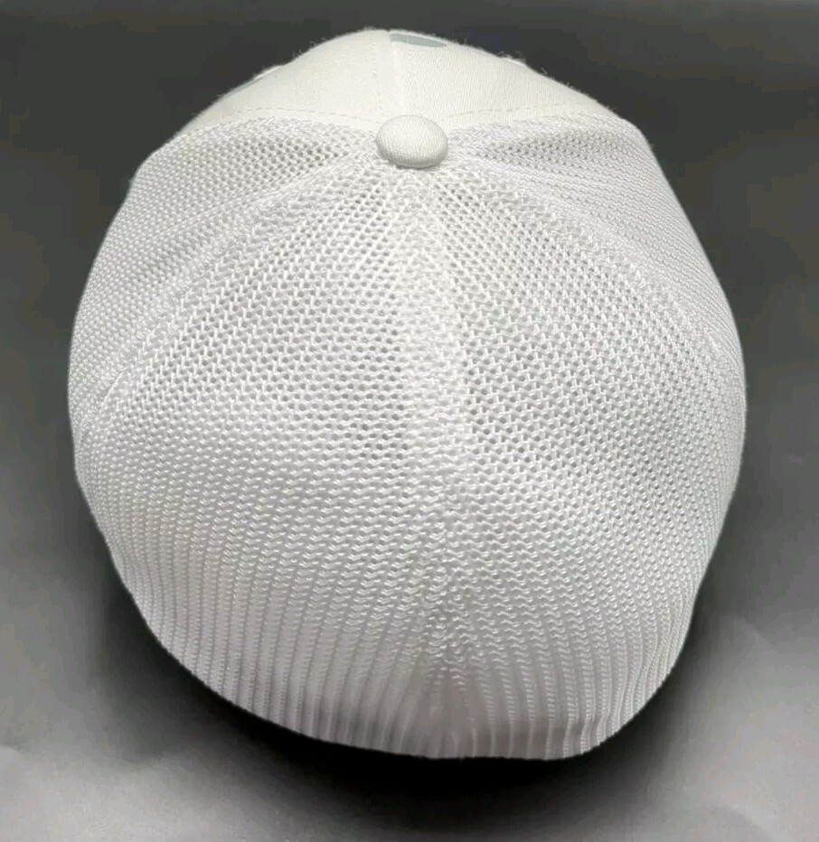 RIVERSIDE ENGINEERING hat flexfit fitted white ca… - image 4