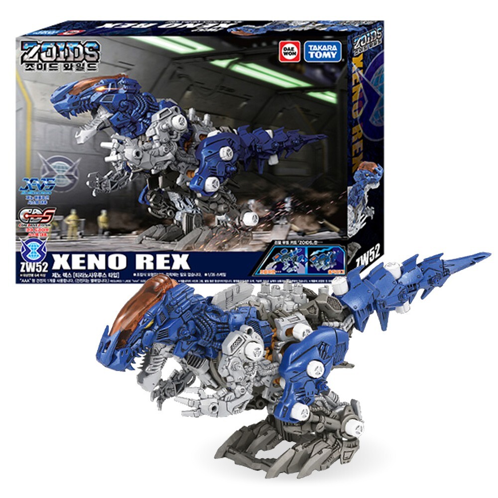 Takara Tomi Zoids Wild XENO REX Robot Toy ZW52 Robot Action figure