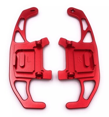 DSG Schaltwippen Shift Paddle Alu Rot für VW Golf 7 7 GTI GTD GTE R Polo T-Roc A