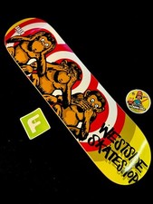 RARE SIGNED Jeff Lenoce Evil Monkeys Baker Skateboard Deck Westside AUTOGRAPHED