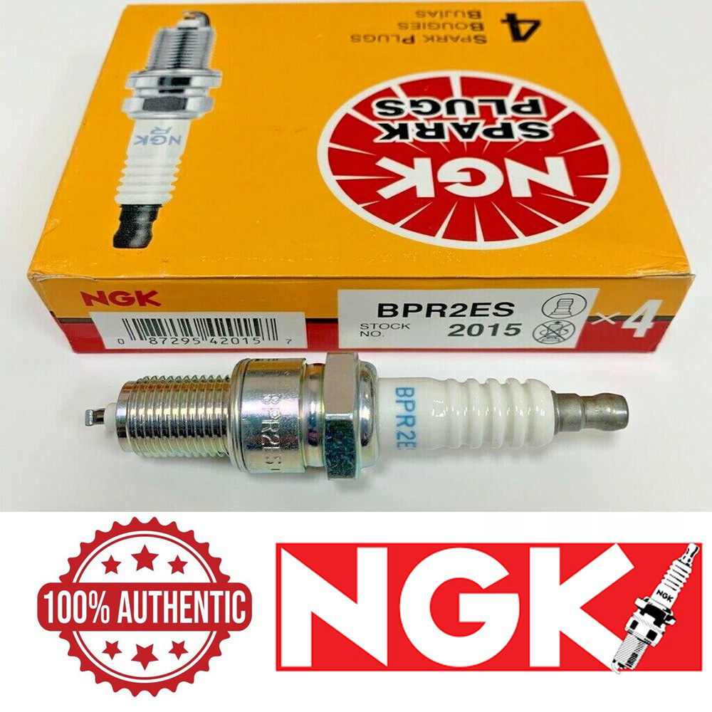 4 Spark Plugs NGK Standard Series Spark Plugs BPR2ES 2015