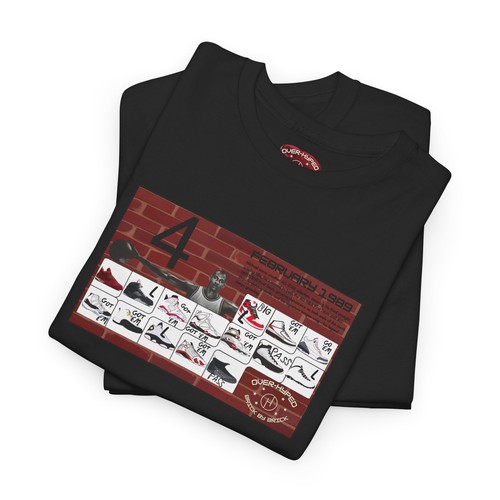 OVER-HYPED TEE SHIRT To match AJ 4 Brick by Brick-THERCARDS, SNEAKER SHIRT - Picture 8 of 31