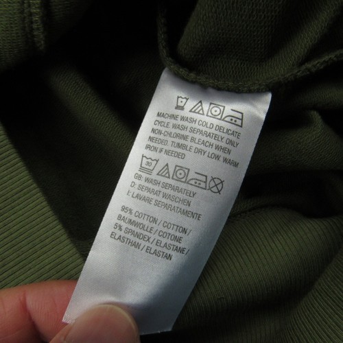 Denim & Co Sweater Women Small Green Long Full Zip Outdoor Jacket D&Co Mock Neck - 第 15/16 張圖片
