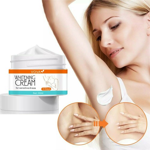 Lightening Cream Underarm Dark Skin Whitening Cream for Armpit Knees Elbows 30ml - Picture 2 of 11