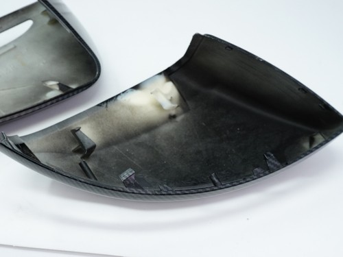 Carbon Fiber Black Side Mirror Covers For Mercedes Benz W205 X253 W222 W213 W238 - Picture 18 of 18