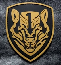 Medal of Honor Wolfpack Moh Patch (HOOK-3D PVC Rubber-PVM1) 