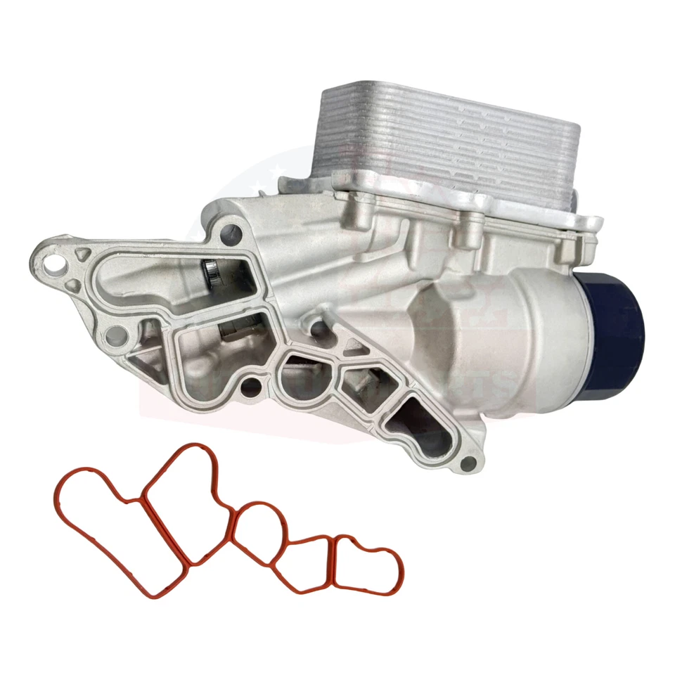 Oil Filter Housing With Oil Cooler 2721800510 For Mercedes-Benz CL550 R350 S550 - Изображение 2 из 4