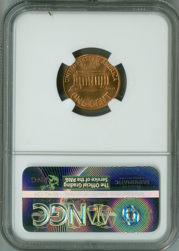1960 Large Date Cent NGC MS66+ RD MAC PQ Penny, Gorgeous Red Color, Spotless - Picture 4 of 4