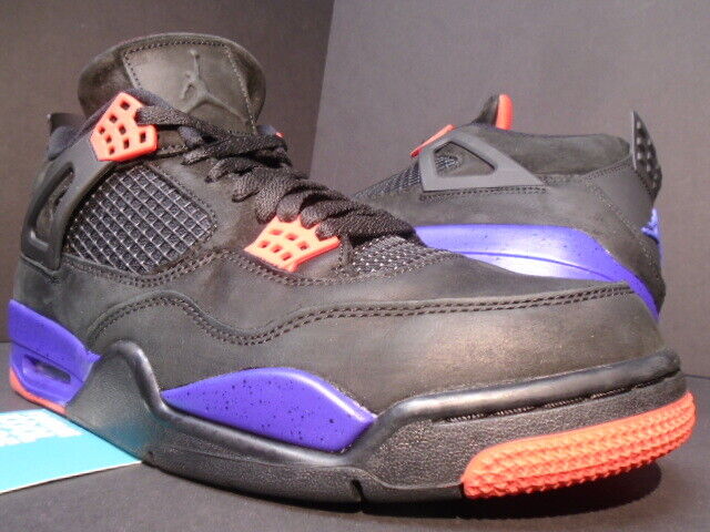 NIKE AIR JORDAN IV 4 RETRO NRG TORONTO RAPTORS BLACK PURPLE NIKE AIR JORDAN IV 4 RETRO NRG TORONTO RAPTORS BLACK PURPLE