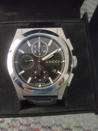 Gucci Pantheon 115.2 Men Automatic 44 mm Chronograph YA115205 Watch $2495
